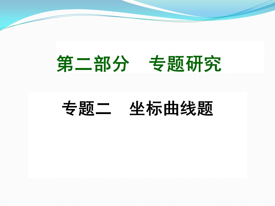 九年级化学专题复习专题2坐标曲线题ppt课件.ppt_第1页