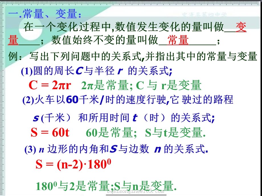 一次函数知识要点与经典题型ppt课件.ppt_第2页