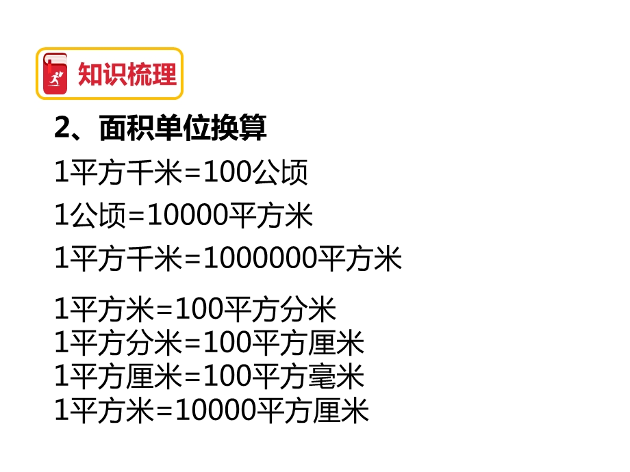 六年级下册数学课件总复习单位换算和常见的数量关系式全国通用(19张).ppt_第3页