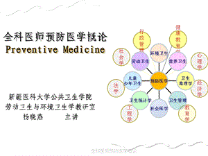 全科医师预防医学概论课件.ppt