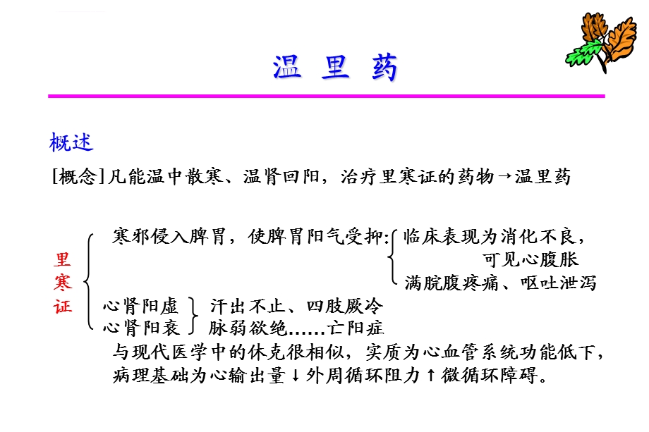 中药药理学温里药ppt课件.ppt_第1页