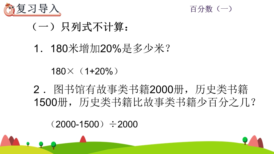 六年级数学上册第6单元第7课时综合运用百分数知识解决问题课件.pptx_第2页