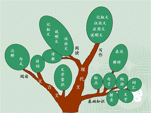 初中语文知识系统梳理(思维导图)课件.ppt