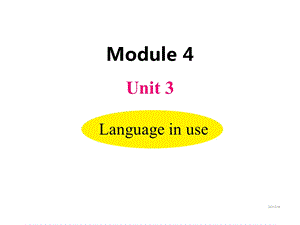 初中英语外研版八年级下册课件Module4Unit3.ppt