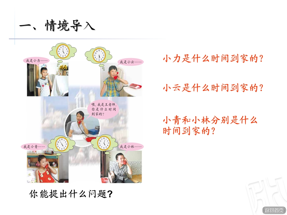 一年级数学认识钟表ppt课件.pptx_第2页