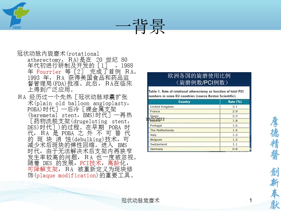 冠状动脉旋磨术课件.ppt_第1页