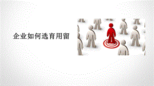 企业如何选育用留课件.pptx