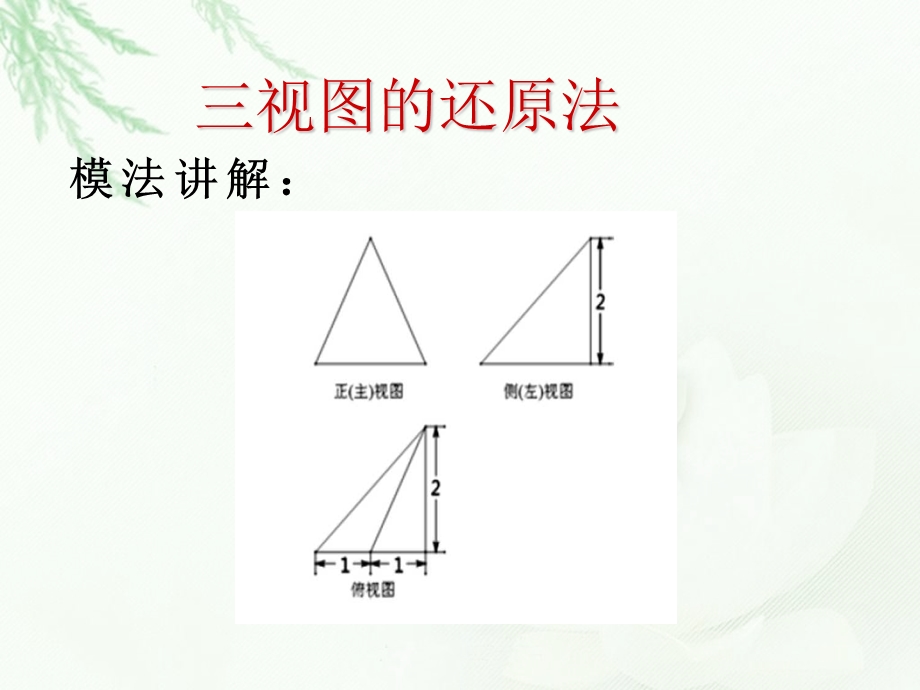 三视图的还原法ppt课件.pptx_第1页