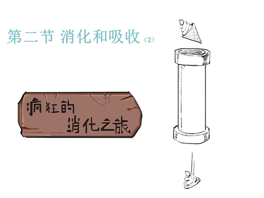 初中生物 消化和吸收教学课件设计.ppt_第1页