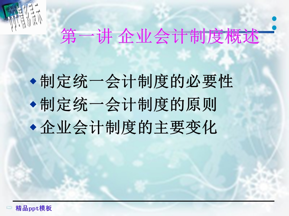 企业会计制度培训讲义课件.ppt_第3页