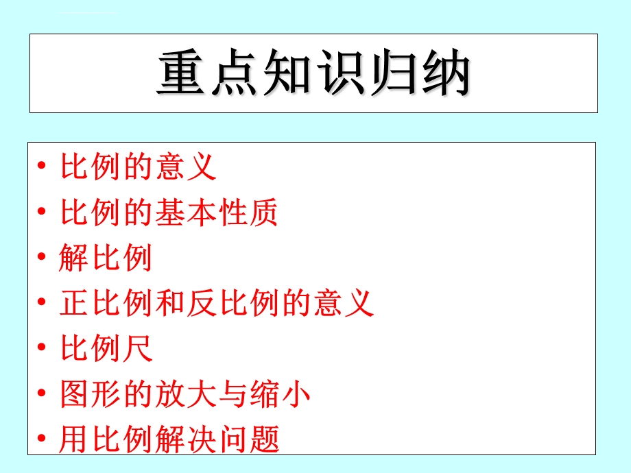 《比例整理和复习》ppt课件.ppt_第3页