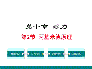 初二物理下册《阿基米德原理》课件.ppt