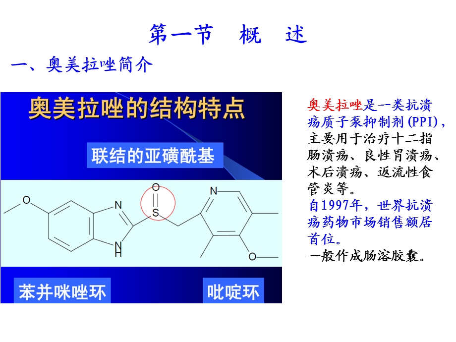 化学制药工艺学课件奥美拉唑的生产工艺原理.ppt_第3页