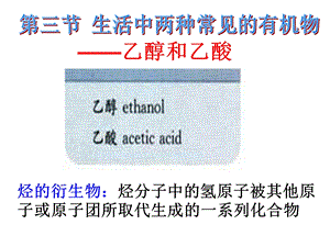 乙醇和乙酸ppt课件.ppt