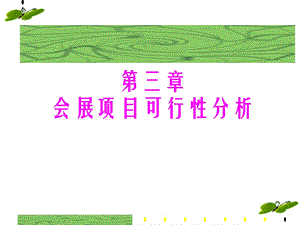 会展项目可行性分析报告课件.ppt