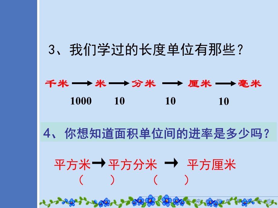 人教版三年级下册数学面积单位间的进率ppt课件.ppt_第3页