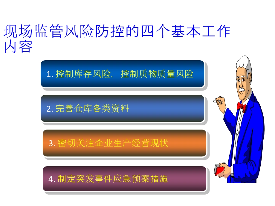 仓储公司监管员培训：监管员现场监管的风险防控课件.ppt_第3页