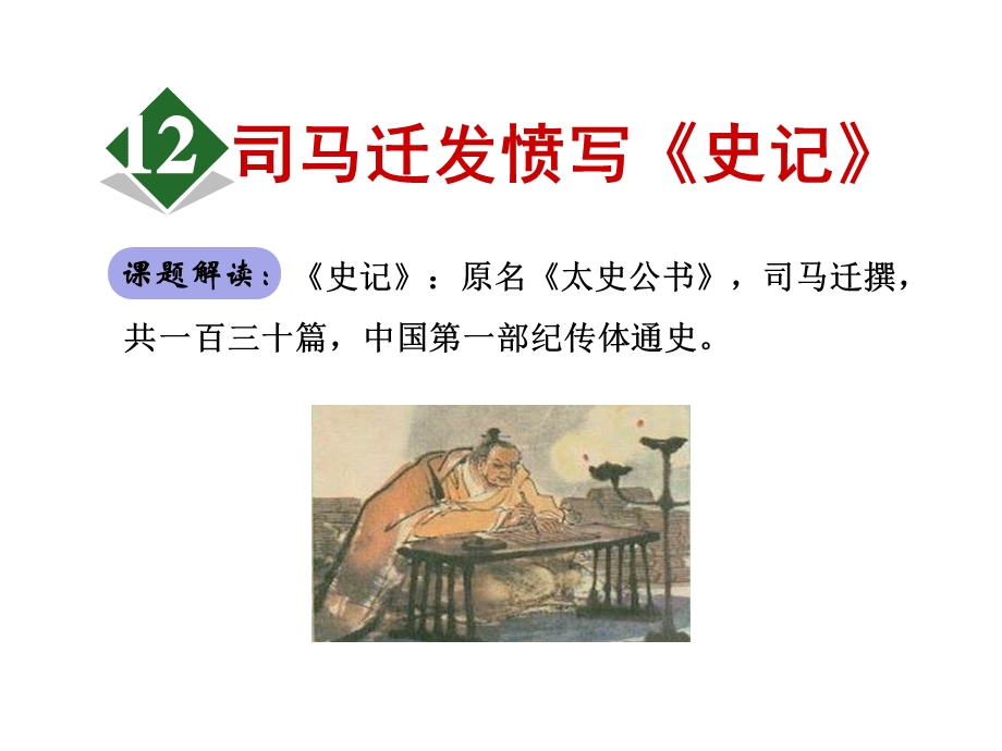 司马迁发愤写课件.ppt_第1页