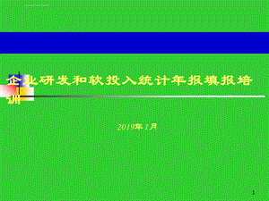 企业研发和软投入统计年报填报培训ppt课件.ppt