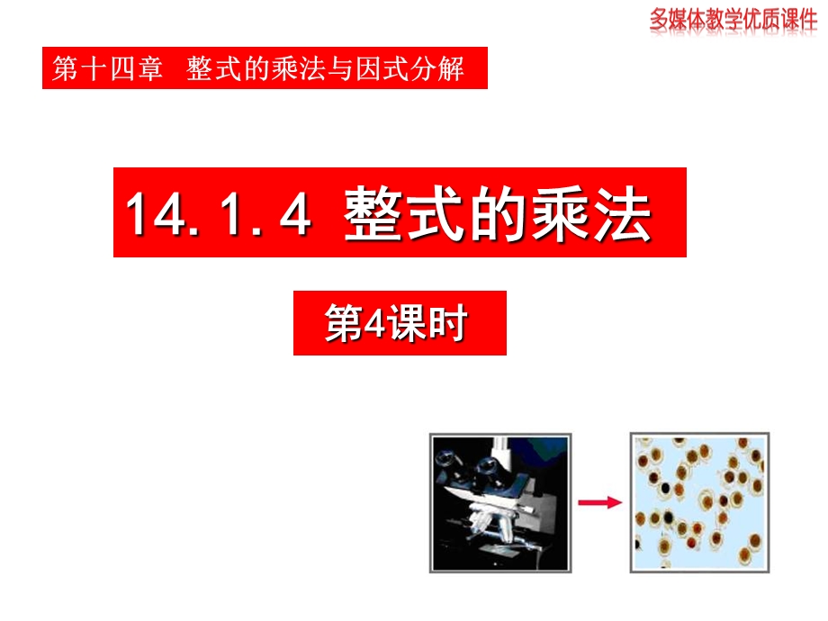 人教版八年级数学上册14.1.4整式的乘法第4课时ppt课件.ppt_第1页