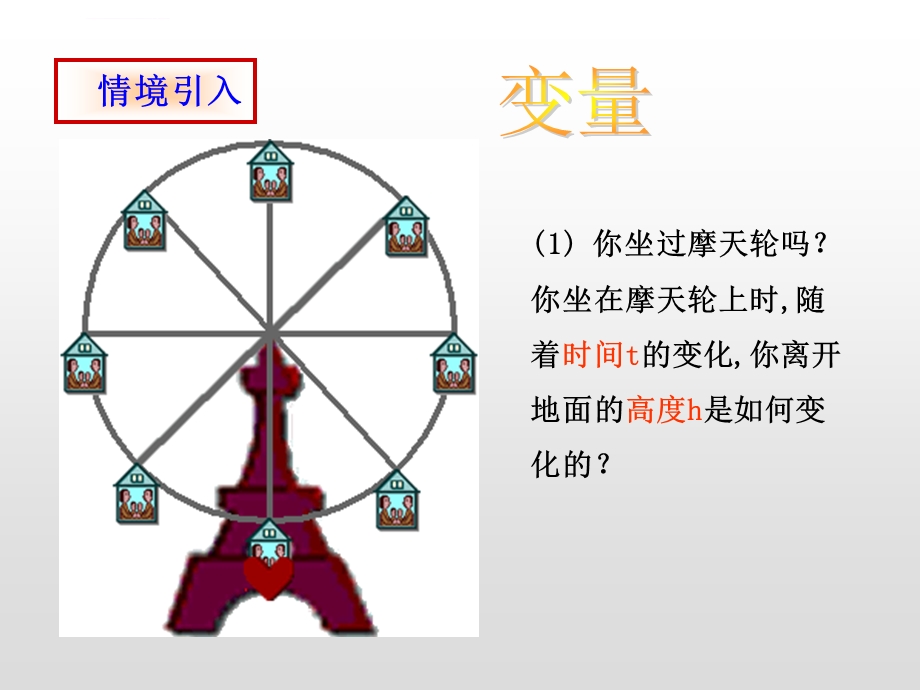 人教版八年级数学下册变量与函数ppt课件.ppt_第2页