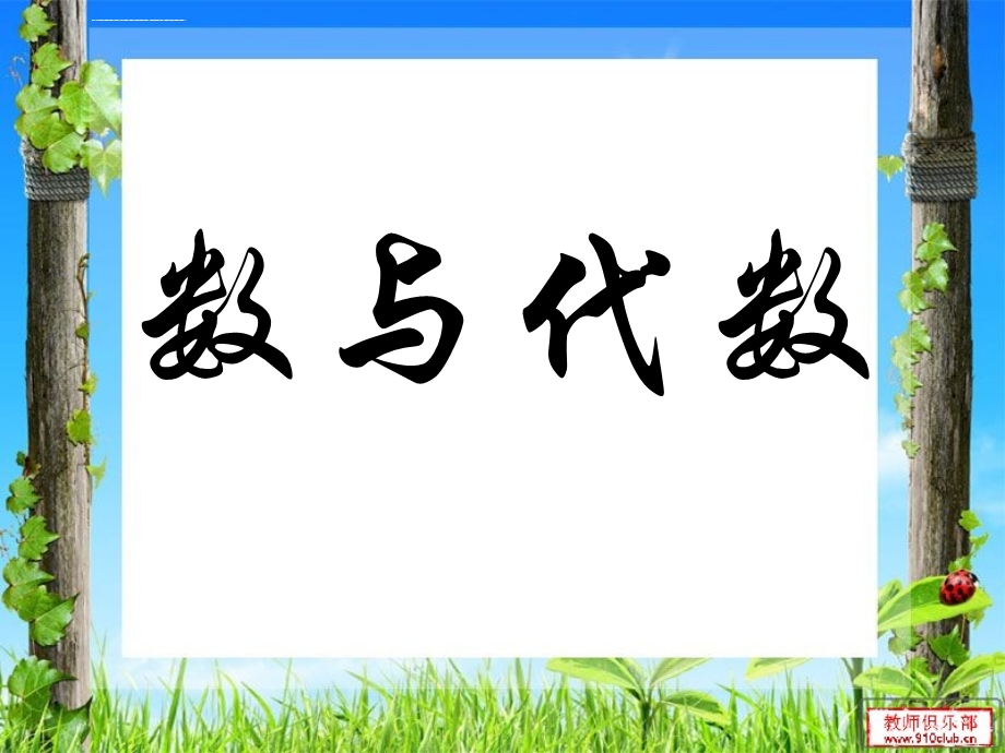 人教版六年级下册数学第六单元整理复习数与代数数的认识ppt课件.ppt_第2页