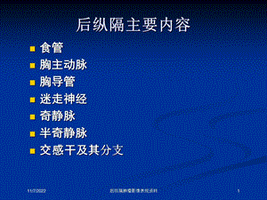 后纵隔肿瘤影像表现培训课件.ppt