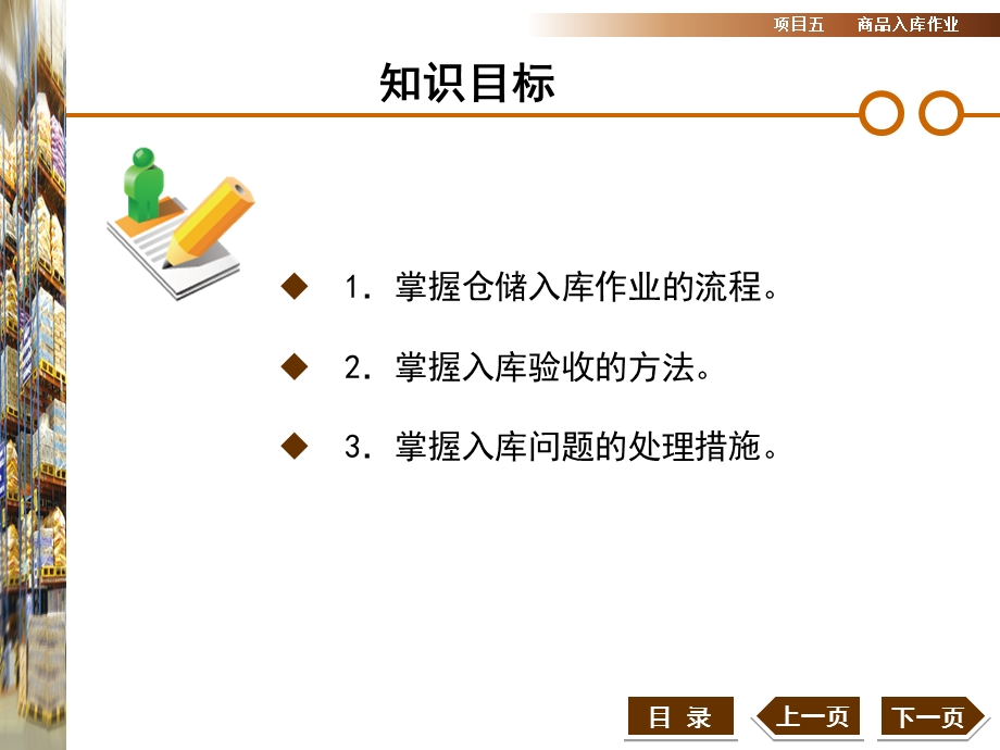 仓储管理实务项目五商品入库作业 PPT课件.ppt_第3页