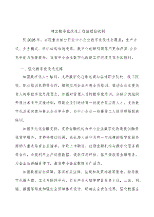 建立数字化改造工程监理验收制.docx