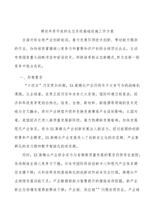 建设共享开放的生态系统基础设施工作方案.docx