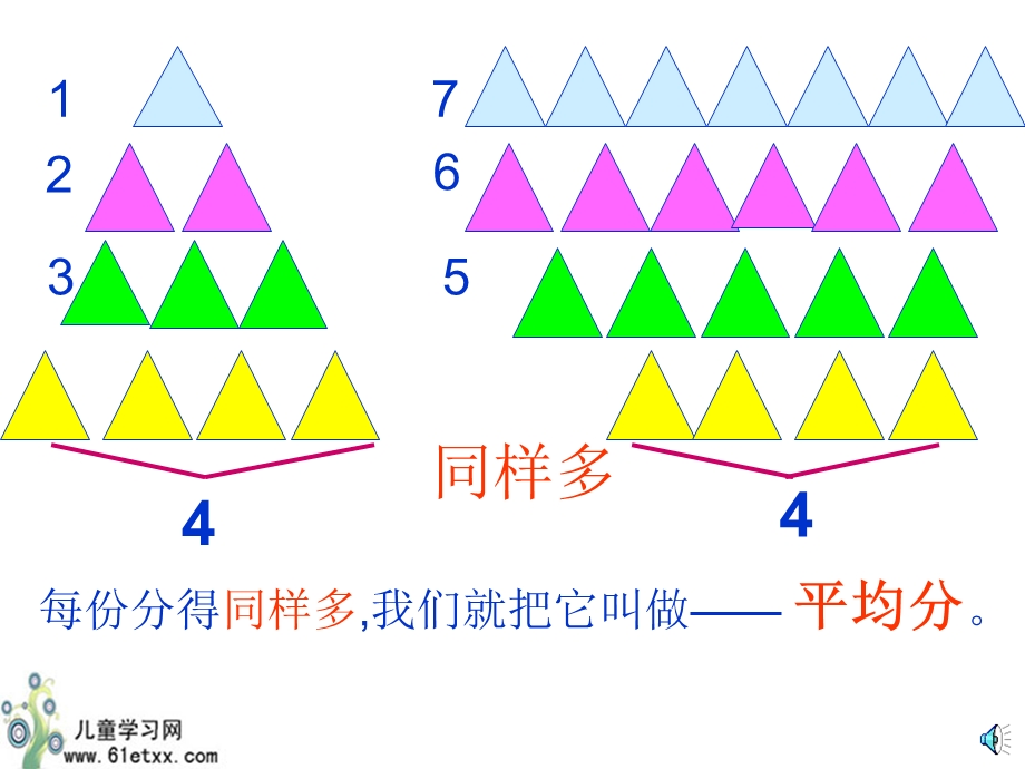 人教版二年级下册平均分练习大全ppt课件.ppt_第3页