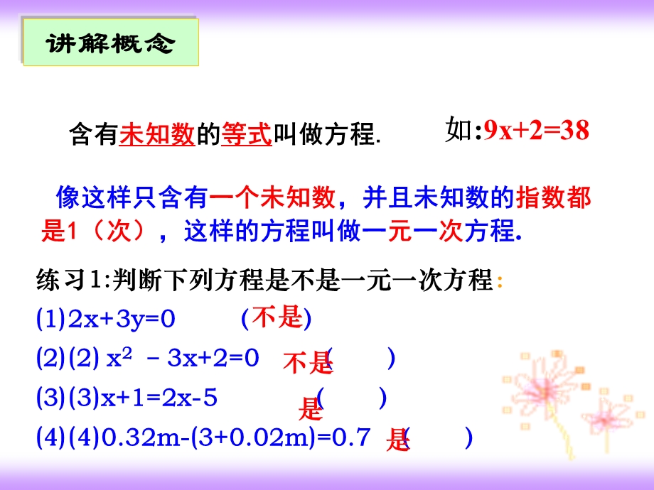 从算式到方程课件ppt新人教版七年级上.ppt_第3页