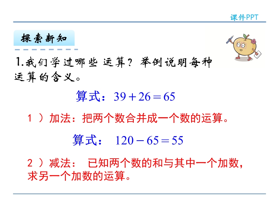 人教版六年级数学下册课件ppt第6单元 6.2数与代数(2)数的运算.ppt_第3页