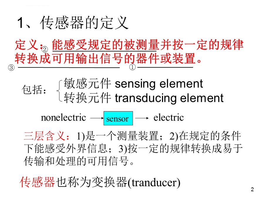 传感技术第一章 传感技术概述ppt课件.ppt_第2页