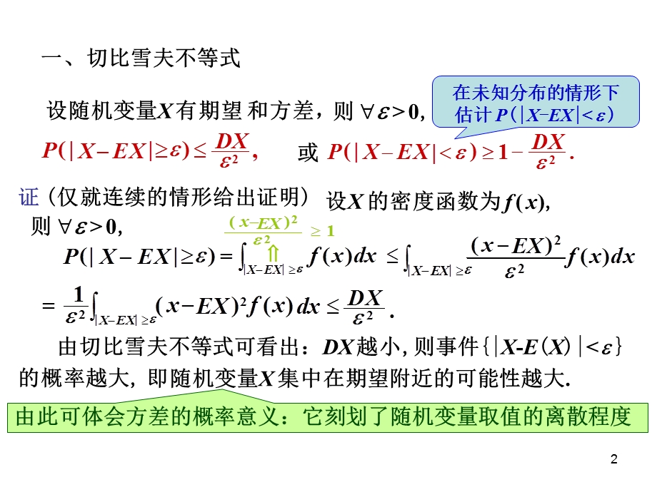 南昌大学概率论大数定律及中心极限定理ppt课件.ppt_第2页