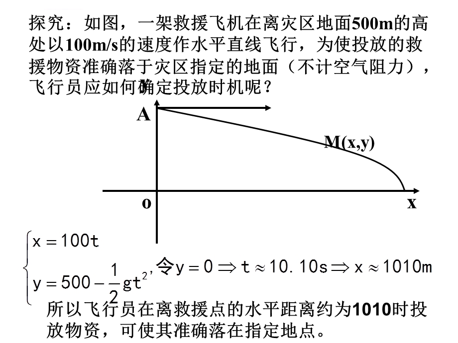 参数方程概念及圆的参数方程ppt课件.ppt_第2页