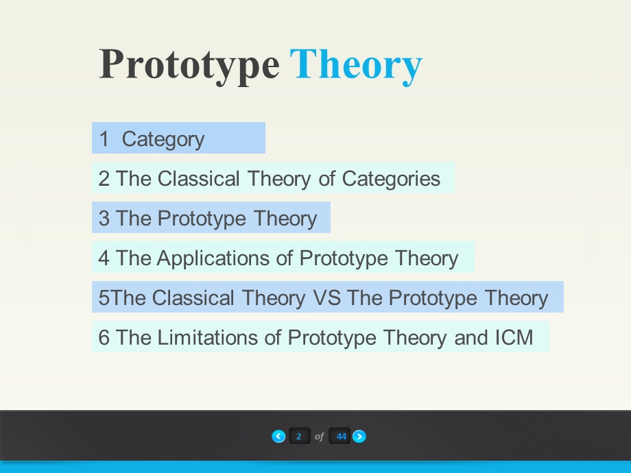 原型范畴理论ppt课件.ppt_第2页