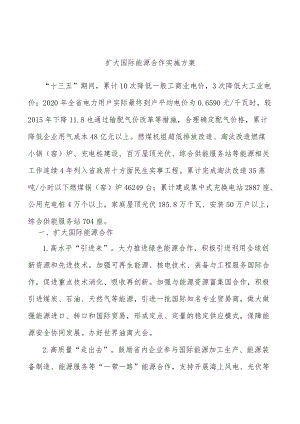 扩大国际能源合作实施方案.docx