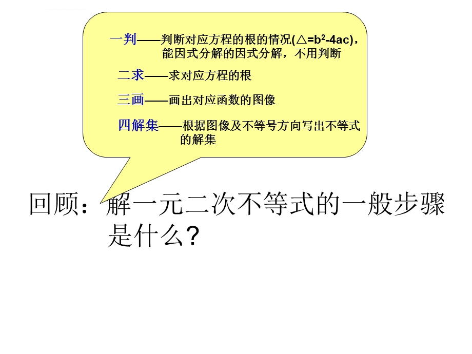 含参数的一元二次不等式的解法ppt课件.ppt_第2页