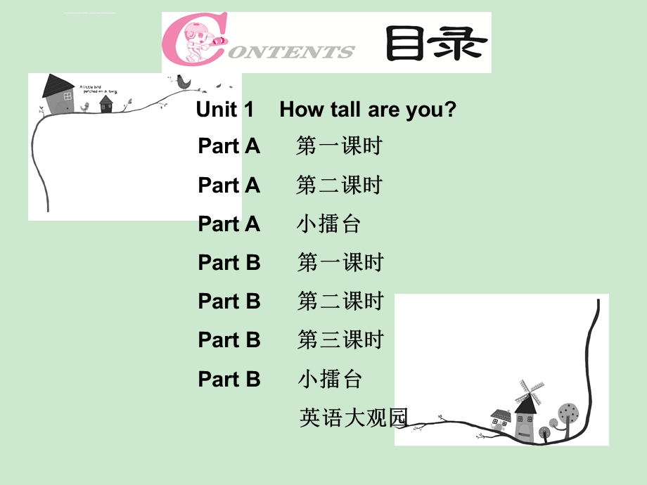 六年级英语下册Unit1练习题ppt课件.ppt_第1页