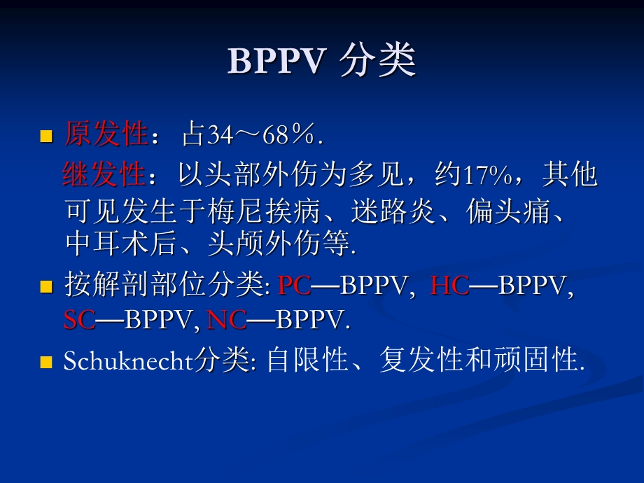 各型BPPV的诊断手法及复位技巧ppt课件.ppt_第2页