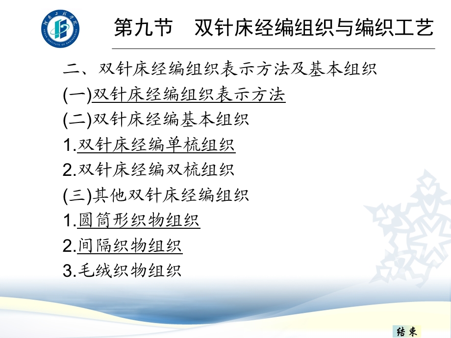 双针床经编组织和编织工艺ppt课件.ppt_第2页