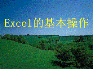 初中信息技术用Excel处理数据ppt课件.ppt