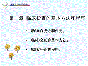 动物接近保定ppt课件.ppt