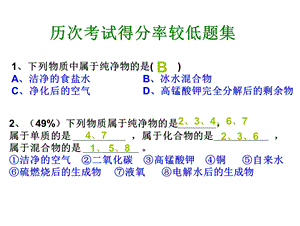 初三化学易错题集技巧归纳ppt课件.ppt