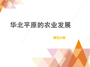 华北平原的农业发展ppt课件.ppt