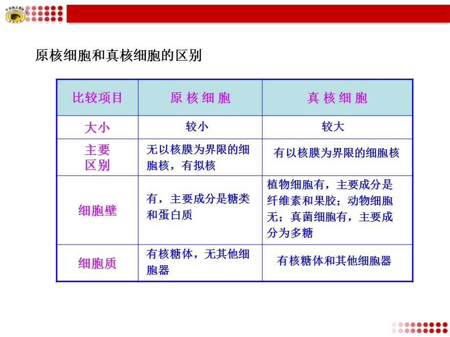 原核细胞和真核细胞的区别ppt课件.ppt_第1页