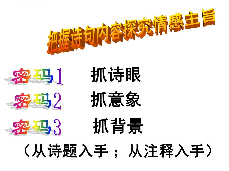 古诗词赏析(初中)ppt课件.ppt_第3页