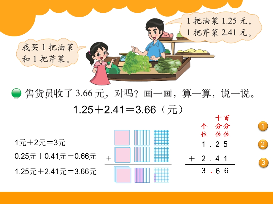 北师大版四年下册5买菜ppt课件.ppt_第2页