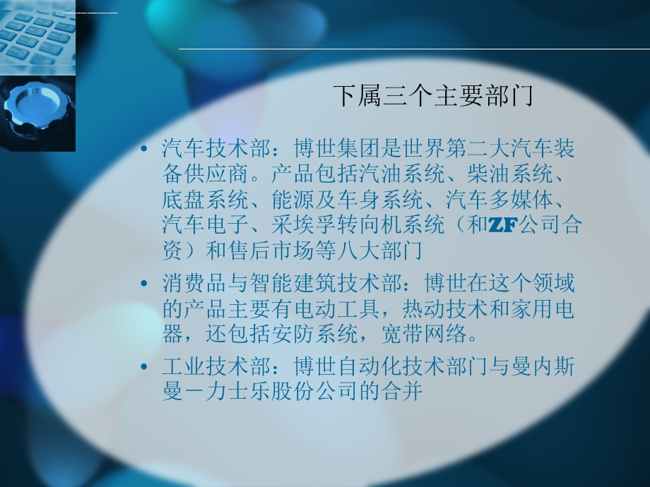 全球知名汽车OEM零部件企业ppt课件.ppt_第3页